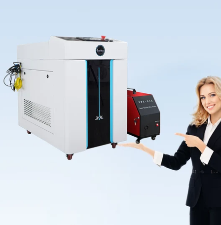 Industrial 3-in-1 Fiber Laser Cleaning Welding Cutting Machine