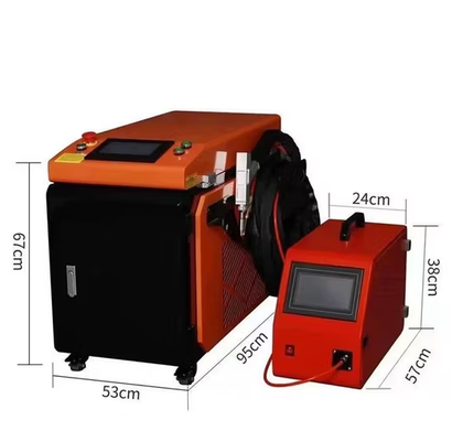 Handheld 3-in-1 Fiber Laser Welding Cleaning Cutting Machine